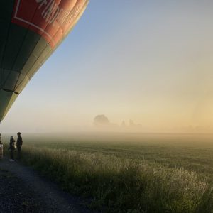 Morgenfahrt im Nebel