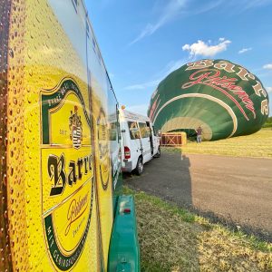 Privatbrauerei Barre Heißluftballon Lübbecke Minden Hille Porta Westfalica