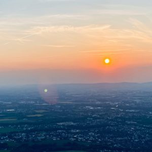 sonnenuntergang finament abendrot romantisch